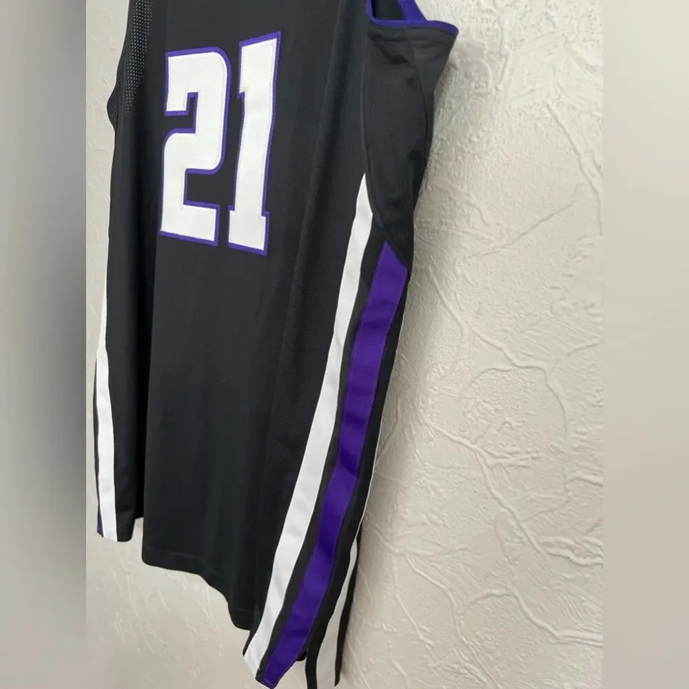 Authentic Vintage Adidas Northwestern Croatian Ivan Peljusic Basketball Jersey